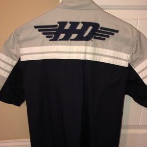 Men’s Harley Davidson button down shirt